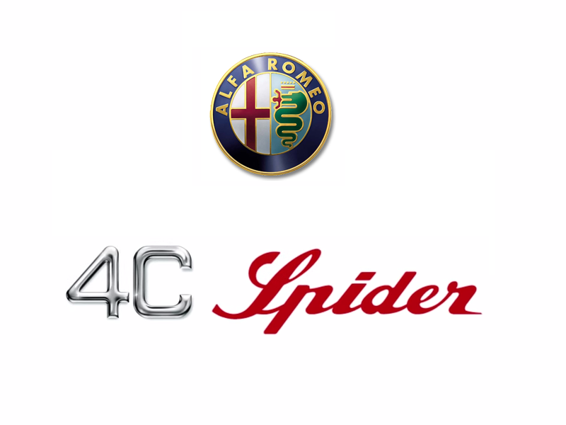 Alfa Romeo 4C Spider Logo